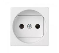 Base de enchufe ancho 2p Simon 27 blanco - 27431-65