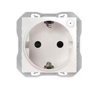 Base de enchufe Schuko io blanco Simon 270 - 21000432-090
