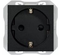 Base de enchufe Schuko negro mate Simon 270 - 20000432-098