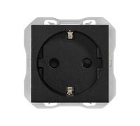 Base de enchufeSimon 20000472-0982p+TT 16A Simon 270Negro 2modulos
