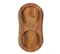 Base de molinillo de pimienta, soporte de madera maciza para molinillo de especias para cocina, hogar, soporte manual para salero y pimentero, base de madera, pieza de repuesto natural (8 tipos de