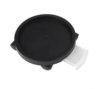 Base de plástico para macetas con 4 ruedas giratorias para un fácil transporte, bandeja de plástico negra, diseño extraíble disponible en 286 mm, 350 mm, 400 mm, para jardín doméstico (286 mm)