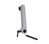 Base De Soporte Para Torno De Madera De Hierro Fundido De 14", Perforación 16/25,4 Mm, Altura 6", Para Bricolaje Doméstico, Taller, Aficionados Y Carpinteros Profesionales(Gray,25.4mm Bore)