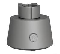 Base de ventilador recargable para usb-c, 8 cm, portátil, para blanco y | Rotación de 360 grados, compatible con Hushjet para Mini Cool, agarre estable, fácil montaje, para blanco y gris