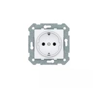 Base enchufe BJC Viva Blanca Schuko ProtInf 23526-1