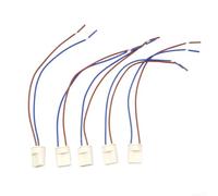 Base G9 para Halógena y LED 5 Pack 500W | 5 unidades incluidas, base estándar G9, compatible halógena y LED, uso doméstico