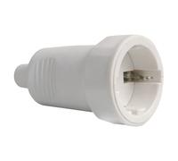 Base goma 16a 230v blanca