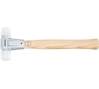 Base Halder Schonhammer Baseplex, longitud 330 mm, diámetro de la cabeza 40 mm, peso 650 g, color blanco, material: nylon. Número de artículo: 3908040