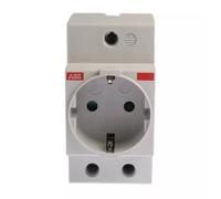 Base Modular ABB Schuko Alemán M1175 con Cubierta 250V 16A