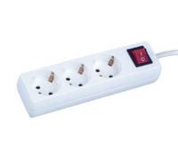 Base múltiple 3 tomas con interruptor electro dh 36.202/3 84305520858
