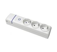 Base múltiple 3 tomas tl con interruptor luminoso 8003pil solera