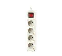 Base multiple 4 enchufes interruptor cable 3m