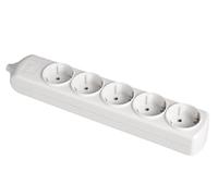 Base múltiple de 5 Tomas sin Cable, sin Interruptor, Ideal para Cargar Dispositivos electrónicos y Ampliar Conexiones.