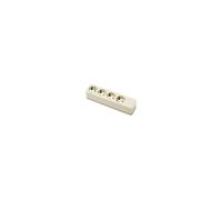 Base Múltiple Famatel - Base Multiple 4 Tomas TT 16A-250V Blanco