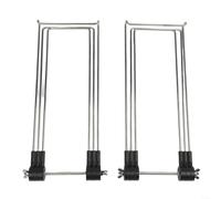 Base para acero Inoxidable para Panel Solar Plegable Camping(Silver) | para acero inoxidable, giro 360 grados, ligero y plegable, para ideal camping senderismo, para máxima exposición solar