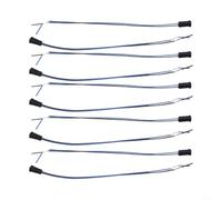 Base para g4 Cerámica al Calor 10 Unidades Base para g4 Cerámica | Cerámica , cable silicona 20cm, 12V 50W máx, compatible LED halógena, montaje rápido