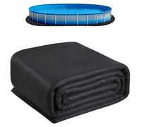 Base para piscina VEVOR, 5,5 x 10 metros, para piscinas elevadas, alfombrilla de piscina extra gruesa, que evita pinchazos, lámina de protección para el fondo fabricada con material geotextil, que pro