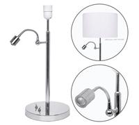 Base para sobremesa melton con brazo de lectura 1xe27+1x1w led al.reg.