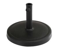 Base para sombrilla Base de Sombrilla Tipo Soporte de Pie para Parasol terraza exterior circular negra, resistente al agua y a los rayos del sol, base parasol duradera y estable - Maxia Market