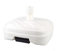 Base para sombrilla cuadrada blanca Ø33-48 mm Aktive