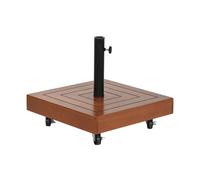 Base para sombrilla dkd home decor natural negro metal granito hormig?