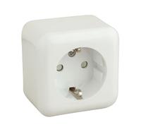 Base schuko 16A/250V~ color blanco Electro Dh 36.470/B/B 8430552106967