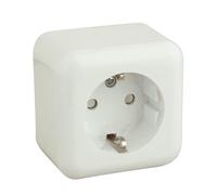 Base schuko 16a/250v~ color blanco electro dh 36.470/b/b 8430552106967