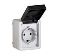 BASE SCHUKO ESTANCO 16A. IP-54