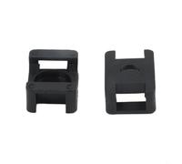 Base Sujeción Cable 100pcs Tornillo M5 para m6 Base Sujeción(for 6M) | Plástico , negro, 100 unidades, para ideal HC-2, uso prolongado