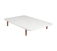 Base Tapizada 3D Pikolin Divanlin Tejido Poliéster Y Transpirable Varios Colores, Incluye Patas Metálicas | Entrega, Instalación en Domicilio y Retirada del Antiguo Incluida | TUCAMA White