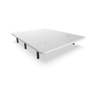 Base tapizada nalui 135x190 de acero con patas de altura 25cm y 5 barras transversales, tejido 3d | fabricado en españa