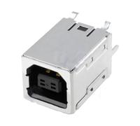 Base usb b hembra cto.impreso montaje vertical