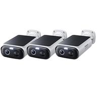 Baseus Security S1 Lite - Cámara de vigilancia para Exteriores con batería Solar WiFi, IP67, Resistente a la Intemperie, cámara de vigilancia inalámbrica para Exteriores 2K 135°, visión Nocturna de