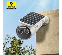 Baseus Security S2 Cámara exterior 4K Claridad Solar Inalámbrica Wifi Cámara Smart Face ID IP67 Impermeable 145 ° Control de aplicaciones inteligentes FOV