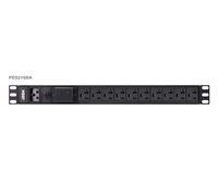 Basic 1U PDU with surge protection 16A