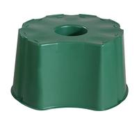 Basic Line Base de tonel para lluvia (Específico para: Toneles de lluvia de 310 l, redondo, Verde)