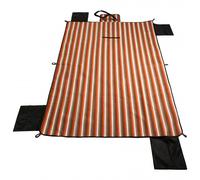 Basic Nature - Picknickdecke Outdoor - Manta de pícnic 200 x 150 cm red / brown / white