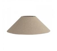 Watt & Veke Pantalla de lámpara Basic flat Ø30 cm Natural