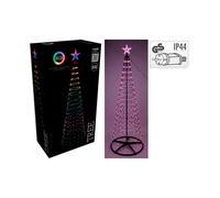 Basics Árbol de navidad 300 cm con 550 LED RGB negro exterior