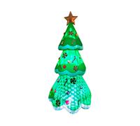 Basics Árbol de Navidad Hinchable con Luz, 110 x 110 x 240 cm