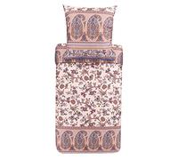 Bassetti Genova 41 9323463 - Juego de Cama (Funda nórdica de 2 Piezas, 200 x 200 cm, 80 x 80 cm), Color Beige