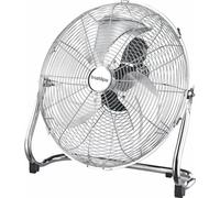 Bastilipo Mediterraneo Circulador de 45 cm, cabezal orientable, 100 W, Cromo, 3 Velocidades, Cromado