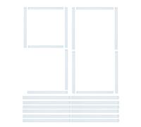 Bastones De Pegamento Mini Adhesivo Termofusible Transparente en Bastones