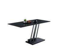 BASXDRFXZ Mesas Auxiliares Mesa de Centro elevable Estilo Italiano con Tablero Piedra for el hogar, Mesa Comedor for Apartamentos pequeños, Doble propósito
