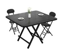 BASXDRFXZ Mesas Auxiliares Pequeña Mesa de Comedor for el hogar, pequeña Cuadrada Plegable, Centro portátil