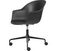 Bat Silla de Oficina Negro Mate/Negro