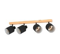 Batallas Regleta (160 W, Negro/Blanco, E27, 4 ud.)