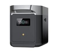 Batería adicional EcoFlow para Delta 2 Max de 2048 Wh, Generador solar | Batería LFP de 3000 ciclos de CA 80% de carga en 53mins, potencia de hasta 3100 W, para hogar/caravanas/acampada/viajes