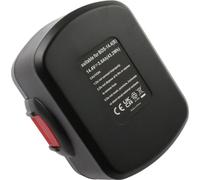 Batería Avizar de iones de litio, 14,4V, 3000mAh, 43,2Wh, compatible con Bosch GLI 14.4V GSR 14.4 VE-2, color negro