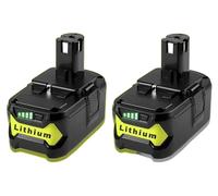 Batería, con una capacidad de 8000 mAh, compatible con las herramientas del sistema Universal ONE+, para Ryobi 8.0Ah (pack de 2 unidades)